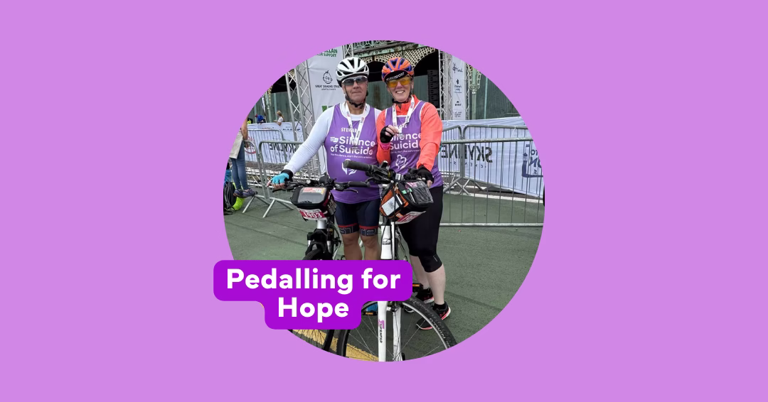 Pedalling for Hope: Couple Raise Over £1,600 for SOS Silence of Suicide in London to Brighton Bike Ride 